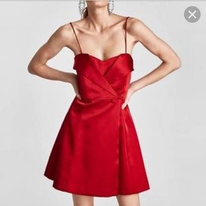 Tuxedo style A-line dress